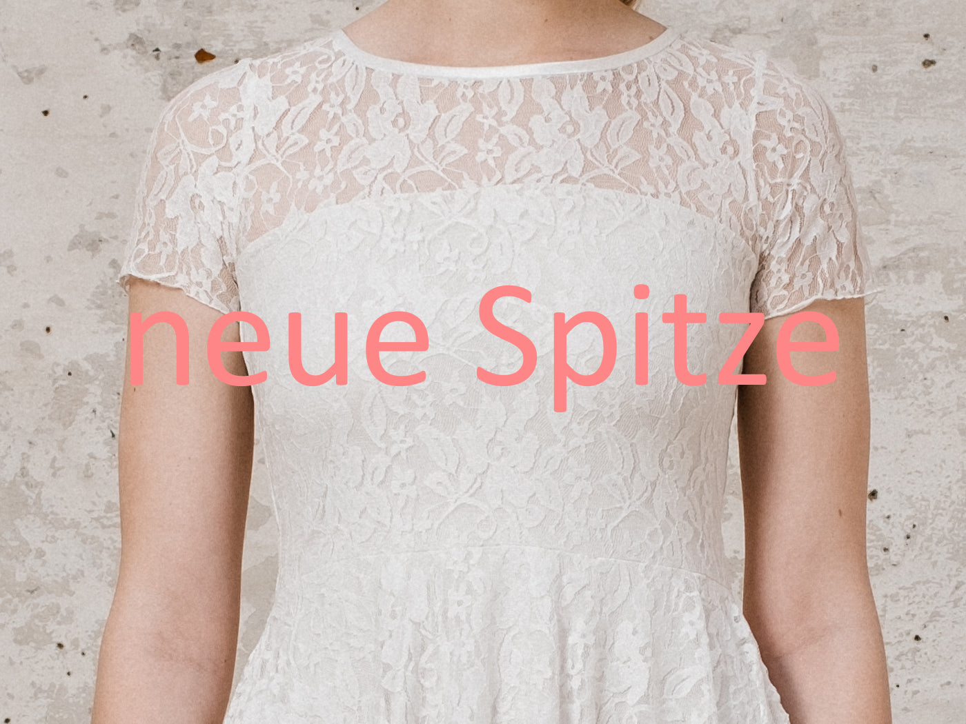 Brautkleid "Jasmine" mit Nudeoptik