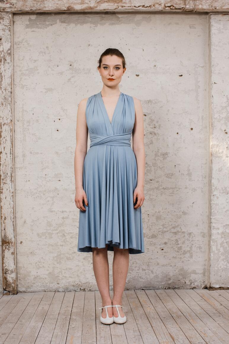 Infintiy Dress "Primrose" kurzes Multitie-Kleid in Altrosa