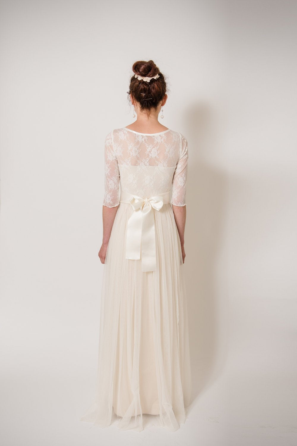 zartes und elfiges Brautkleid