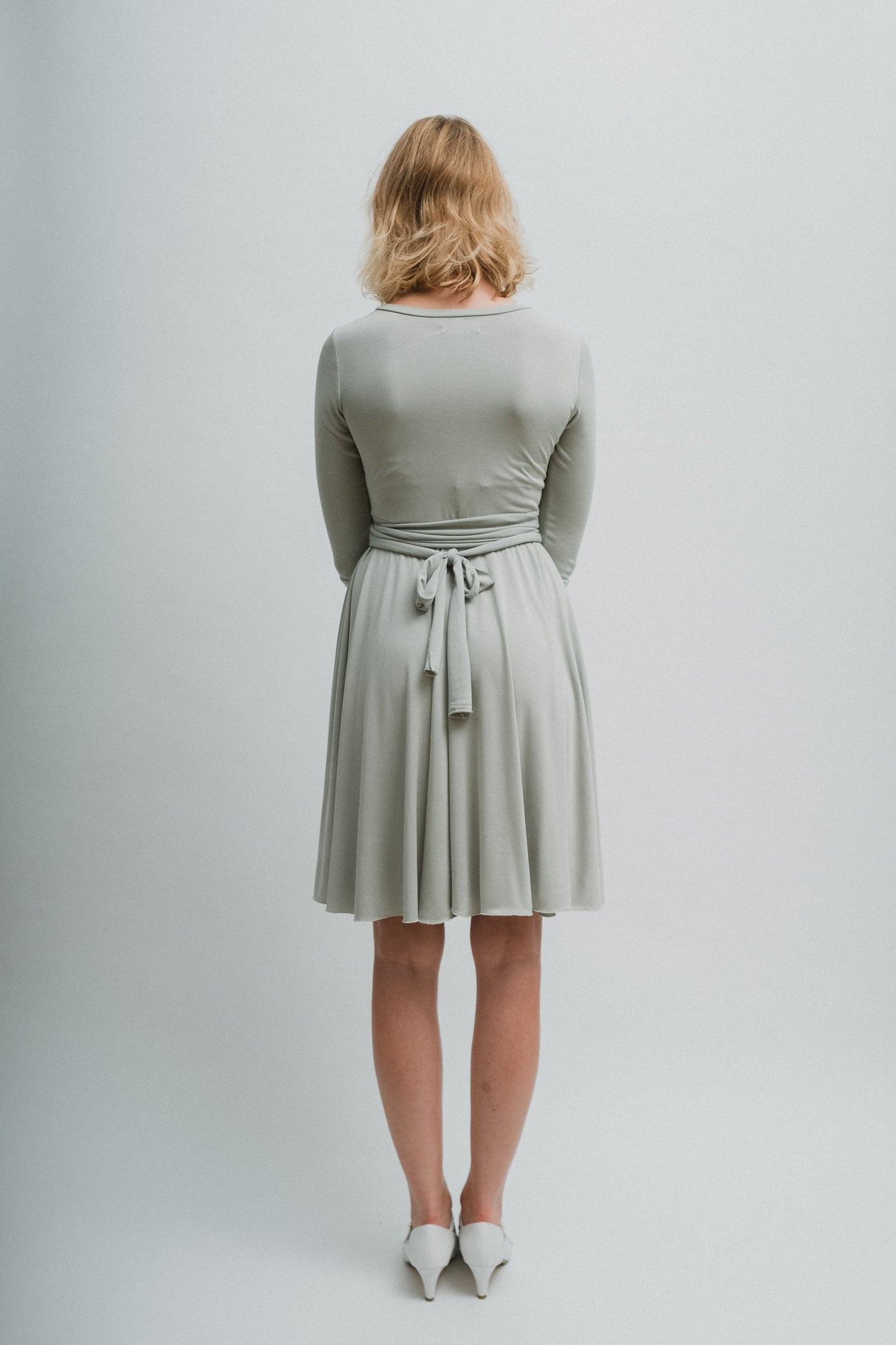 Jerseykleid lindgrün