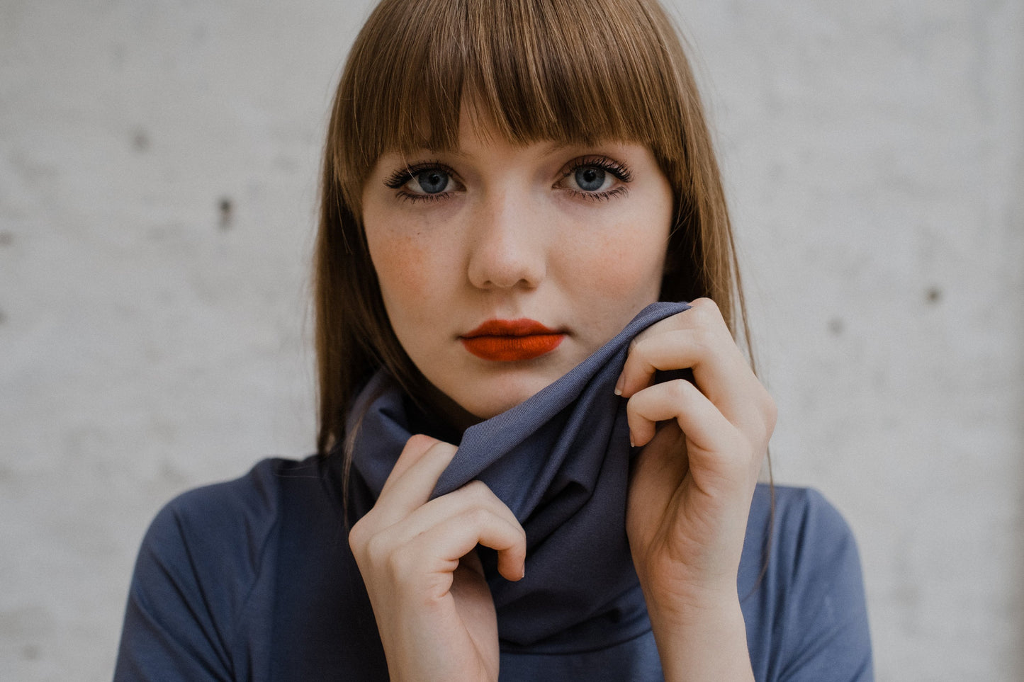 Jerseykleid "Casual Friday" in Jeansblau