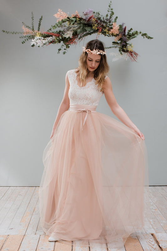 rosa Kunstledergürtel