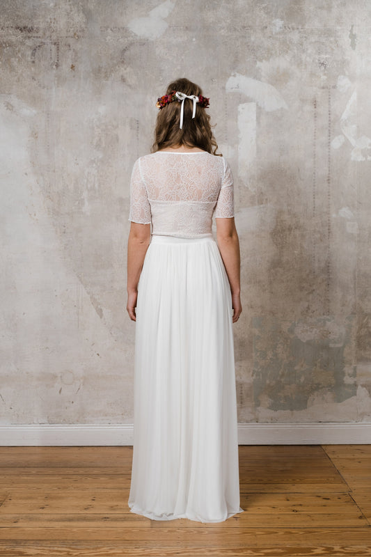 Brautbody und Tüllrock