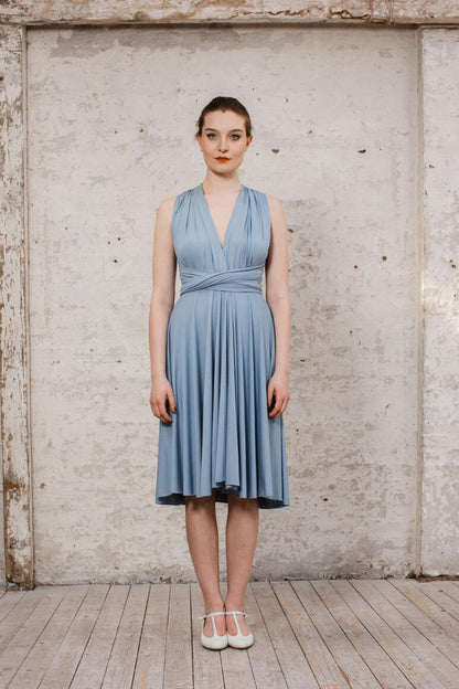 Infintiy Dress "Primrose" kurzes Multitie-Kleid in Masala